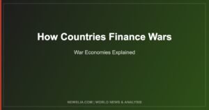 War Economies: How Countries Fund and Survive Major Military Conflicts