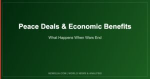Peace Deals & Economic Recovery: What Happens When Wars End